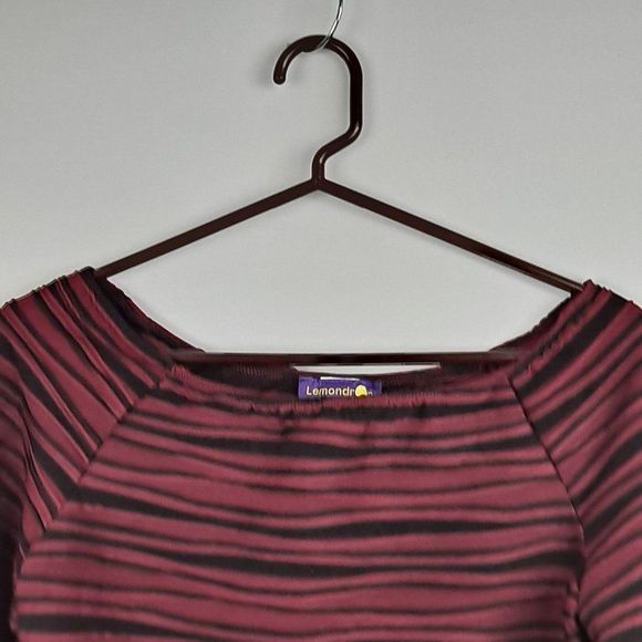 Lemon drop ladies midriff top NWOT - Picture 2 of 8